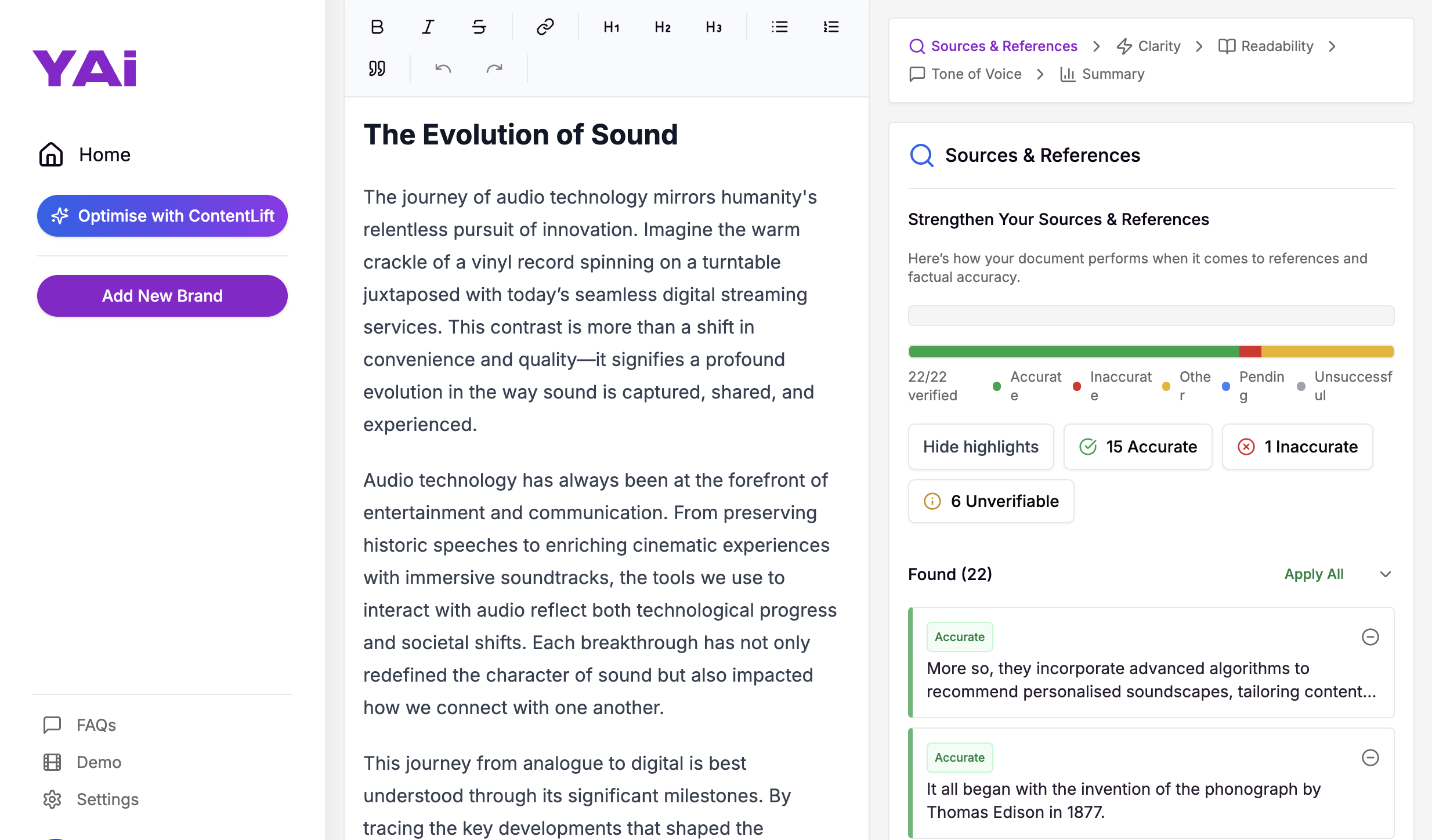 Inside the YAi ContentLift Framework: How We Measure and Improve Content Quality